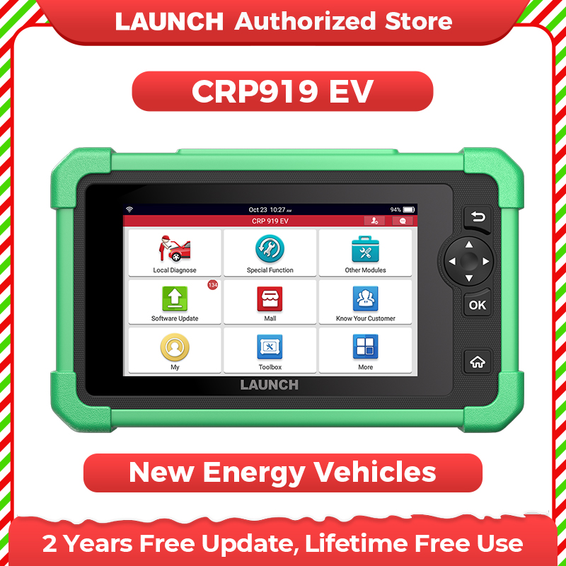Renewable Energy Infrastructure - LAUNCH CRP919 EV Skaner do diagnostyki