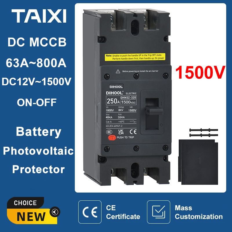 Ac Surge Protector - Wyłącznik kompaktowy DC MCCB 2P 1500V