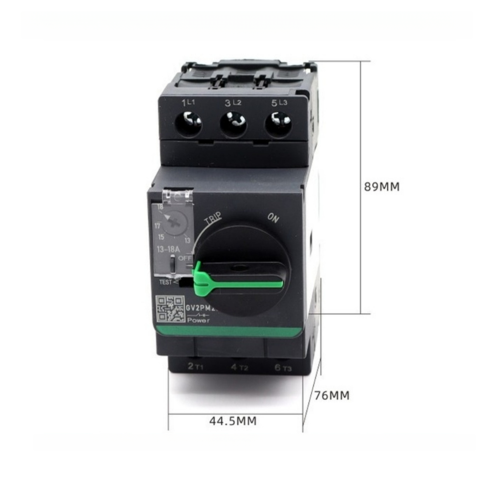 Wyłącznik silnika 3-fazowy GV2 – Din Rail Circuit Breaker recenzja i cena