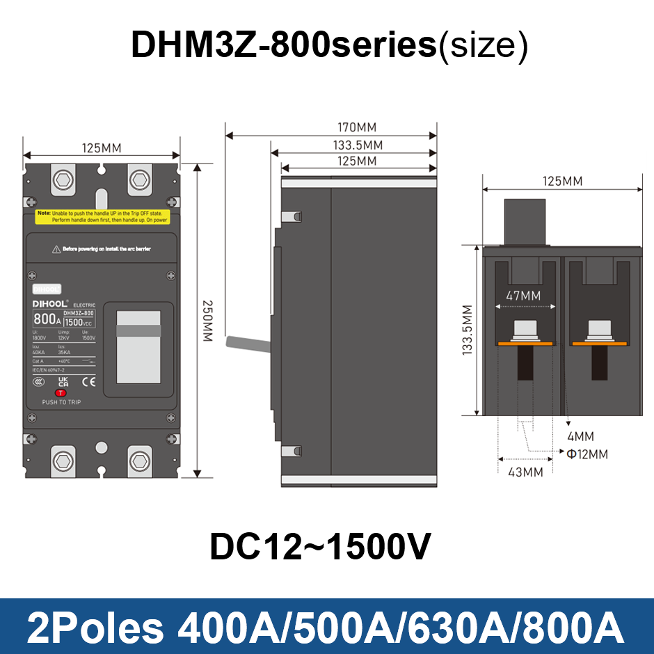 Wyłącznik kompaktowy DC MCCB 2 – Ac Surge Protector recenzja i cena