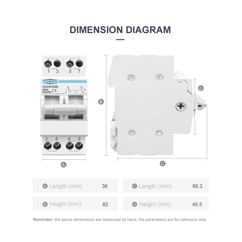 Wyłącznik izolacyjny dwupozycy – Din Rail Circuit Breaker recenzja i cena