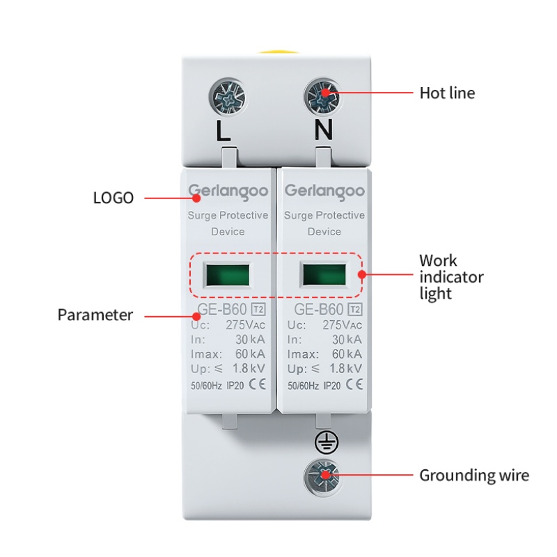 Ogranicznik przepięć AC SPD 2P – Ac Surge Protector recenzja i cena