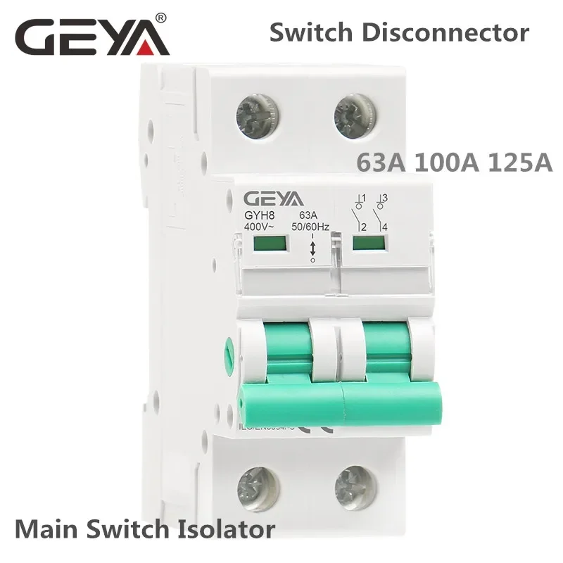 Wyłącznik główny GEYA GYH8 na  – Din Rail Circuit Breaker recenzja i cena