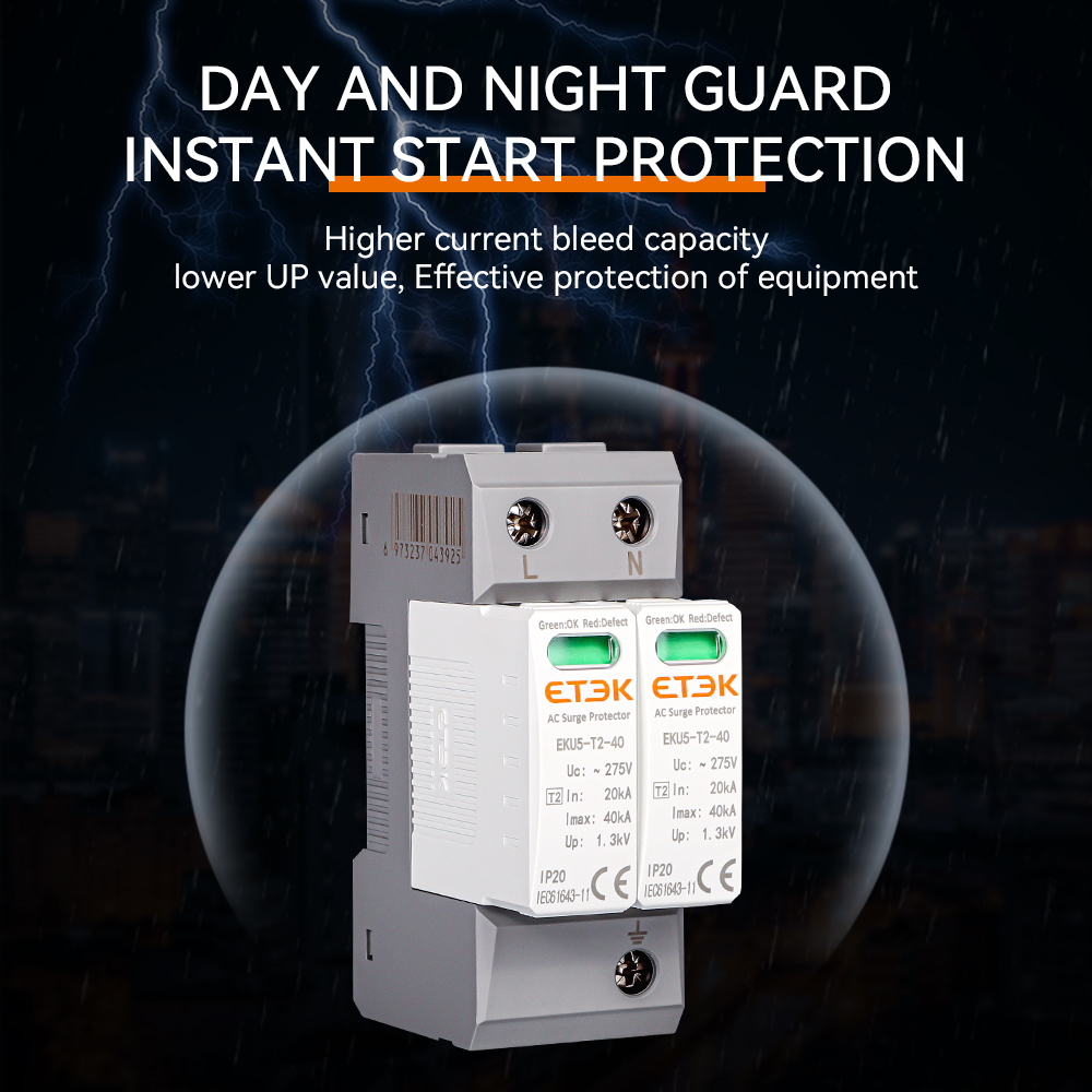 Ogranicznik przepięć ETEK Typ  – Ac Surge Protector recenzja i cena