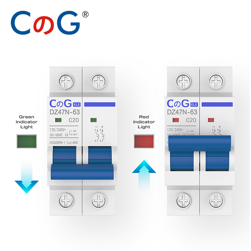 CG AC Miniaturowy wyłącznik au – Din Rail Circuit Breaker recenzja i cena